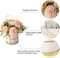 Fake Artificial Flowers in Vase Faux Peony Silk Hydrangea Flower Centerpieces Décor for Wedding Table Decoration